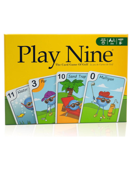 Juego de Cartas de Golf Bonfit Sport P11001 para 2-6 Jugadores