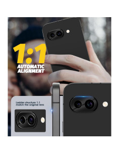 Protector de Lente de Cámara Orzero para Google Pixel 9a - 3 Unidades 2