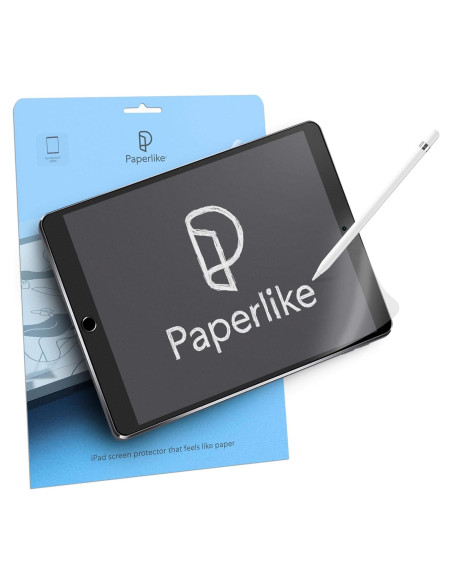 Protector de Pantalla Paperlike 2.0 para iPad 10.2" - Antirreflejo y Resistente a Rayones Protector de Pantalla Paperlike 2.0 para iPad 10.2" - Antirreflejo y Resistente a Rayones