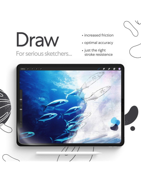 Protector de Pantalla Paperlike 2.0 para iPad 10.2" - Antirreflejo y Resistente a Rayones Protector de Pantalla Paperlike 2.0 para iPad 10.2" - Antirreflejo y Resistente a Rayones