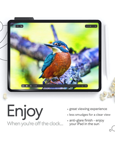 Protector de Pantalla Paperlike 2.0 para iPad 10.2" - Antirreflejo y Resistente a Rayones