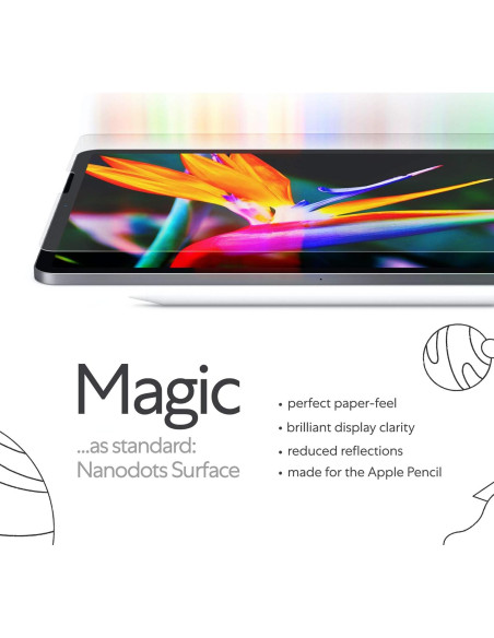 Protector de Pantalla Paperlike 2.0 para iPad 10.2" - Antirreflejo y Resistente a Rayones Protector de Pantalla Paperlike 2.0 para iPad 10.2" - Antirreflejo y Resistente a Rayones