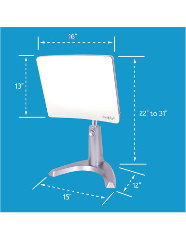 Lámpara de Terapia de Luz Carex Day-Light Classic Plus 10000 LUX