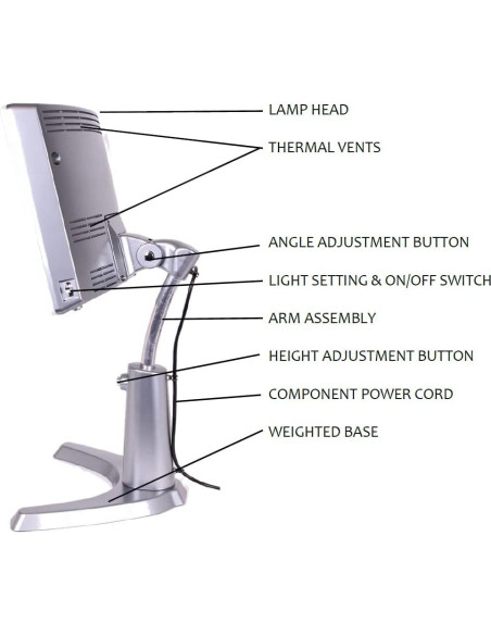 Lámpara de Terapia de Luz Carex Day-Light Classic Plus 10000 LUX