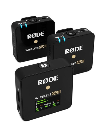 Micrófono Inalámbrico RDE Wireless GO II + Cable SC19 1.5m