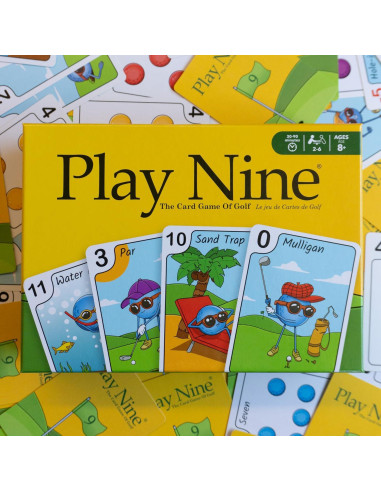 Juego de Cartas de Golf Bonfit Sport P11001 para 2-6 Jugadores