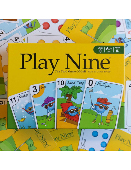 Juego de Cartas de Golf Bonfit Sport P11001 para 2-6 Jugadores