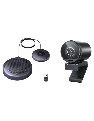 Webcam 4K EMEET S800 + Altavoz Bluetooth Luna Plus
