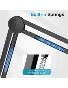 Soporte de Micrófono InnoGear Boom Arm 2.0 kg Ajustable 2