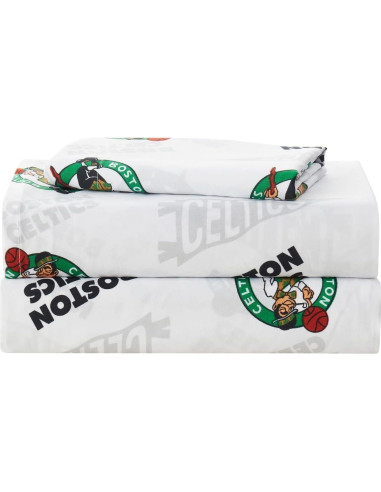 Sábanas Queen NORTHWEST Boston Celtics 3 Piezas Suaves