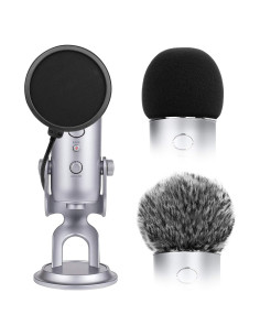 Cubierta de Micrófono ChromLives 3 en 1 para Blue Yeti