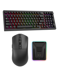 Paquete Teclado Mecánico Tecware Spectre 96% y Ratón Gaming EX1
