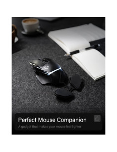 Reposamuñecas Ergonómico Stageek MC001 para Mouse Negro 2