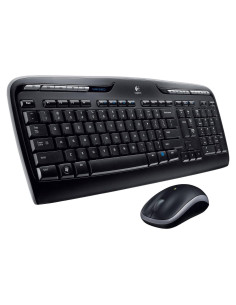 Combo Teclado y Ratón Inalámbrico Logitech con Receptor Unificador