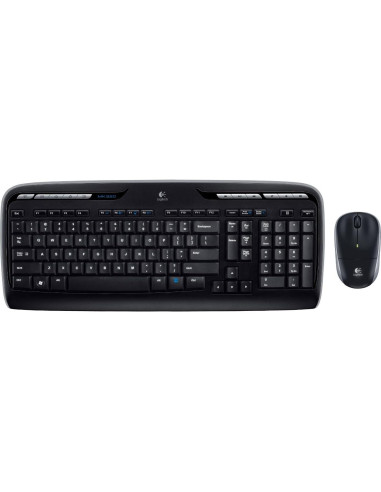 Combo Teclado y Ratón Inalámbrico Logitech con Receptor Unificador