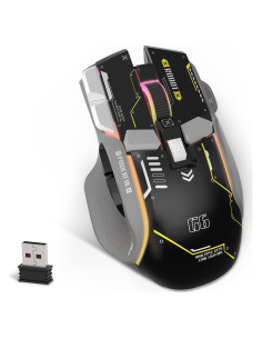Ratón Gaming Attack Shark G6 - Conexión Cable/Inalámbrica/Bluetooth, 5 DPI hasta 4000, RGB