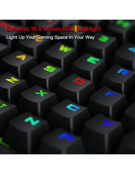 Teclado Mecánico Inalámbrico Redragon K585 PRO 42 Teclas RGB