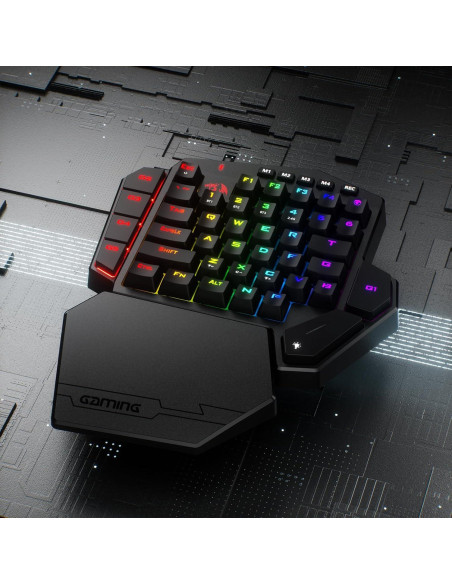 Teclado Mecánico Inalámbrico Redragon K585 PRO 42 Teclas RGB