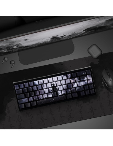 Juego de Teclas PBT Guerrero XVX para Teclados Mecánicos 134 Piezas