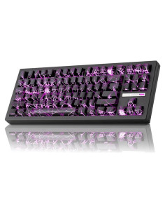 Teclado Mecánico Inalámbrico ZORNHER ZH870 80% RGB Telaraña Negra