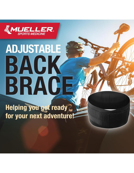 Faja Ajustable para la Espalda MUELLER - Soporte Alivio Dolor Unisex
