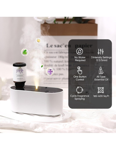 Difusor de Aromaterapia Sin Agua Lecdura DN-850 15m