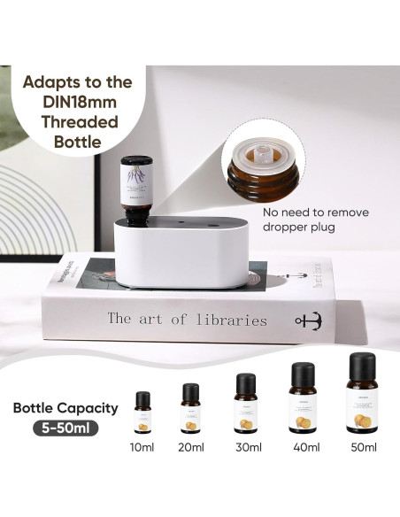 Difusor de Aromaterapia Sin Agua Lecdura DN-850 15m