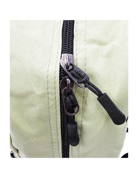 Paquete de 48 mochilas negras de 17 pulgadas con cremallera