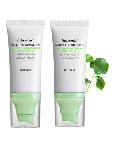Protector Solar SPF50+ JISKG Centella 2 Pcs Hidratante