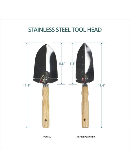 Kit de Jardinería Mobitel con Taburete y 5 Herramientas