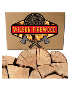 Leña Natural Secada en Horno Wilson - Caja Regular 8.02 kg
