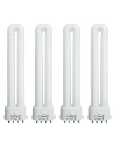 Bombilla CFL 9W 4100K 2G7 JL - Paquete de 4