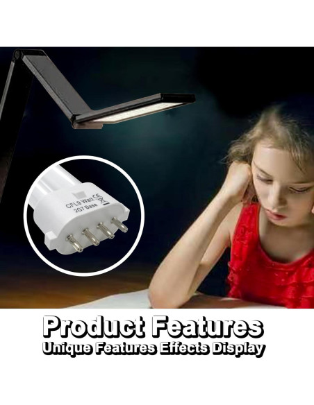 Bombilla CFL 9W 4100K 2G7 JL - Paquete de 4 Bombilla CFL 9W 4100K 2G7 JL - Paquete de 4