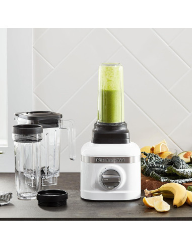 Licuadora KitchenAid K150 3 Velocidades 1.42L Blanco