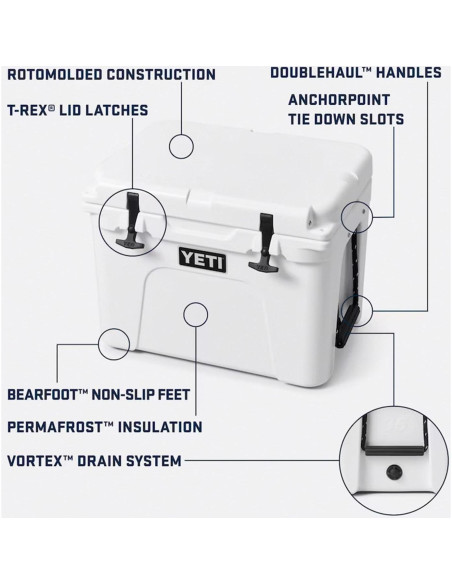 Cooler YETI Tundra 35 - 33.1L - Aislamiento PermaFrost