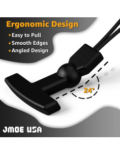 Tiradores de Cremallera Jmoe USA para Yeti y RTIC - Paquete de 2 2