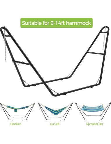 Soporte de Hamaca Universal Yaheetech de Acero Doble 215kg