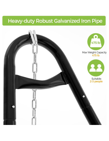 Soporte de Hamaca Universal Yaheetech de Acero Doble 215kg