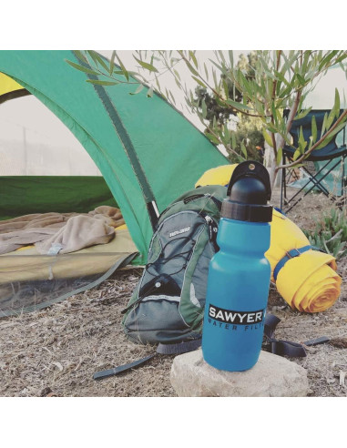 Filtro de Botella de Agua Sawyer SP140 1000 ml Azul BPA Free