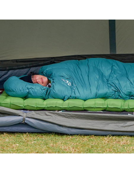 Colchoneta Aislada Inflable ATEPA 6 R-Value 182x62 cm Verde Colchoneta Aislada Inflable ATEPA 6 R-Value 182x62 cm Verde