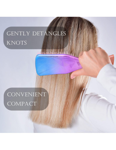Cepillo Desenredante BXTECH para Adultos y Niños - 21.5x7 cm