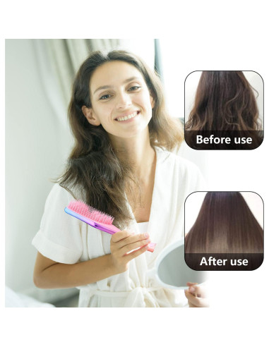 Cepillo Desenredante BXTECH para Adultos y Niños - 21.5x7 cm