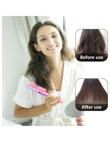 Cepillo Desenredante BXTECH para Adultos y Niños - 21.5x7 cm