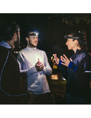 Linterna Frontal Recargable KambGear CG101 2000 Lúmenes LED