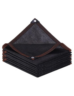 Tela de Sombra TOTOZAKUL 2.44x3.66 m Negra 70% Sombreado