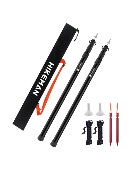 Poste de Camping Ajustable HIKEMAN Aluminio 90-230cm