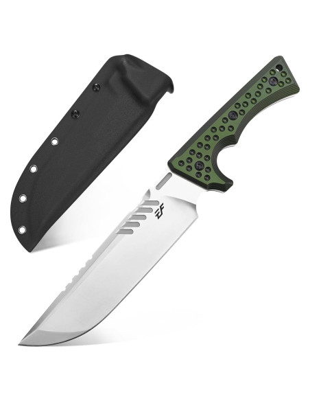 Cuchillo Fijo Eafengrow EF146 Acero Sleipner 19 cm Mango G10