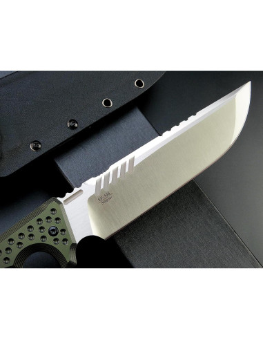 Cuchillo Fijo Eafengrow EF146 Acero Sleipner 19 cm Mango G10