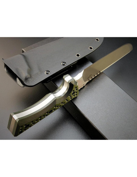 Cuchillo Fijo Eafengrow EF146 Acero Sleipner 19 cm Mango G10