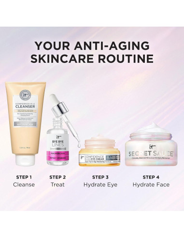 Crema Hidratante Facial IT Cosmetics Salsa Secreta 59 ml - Anti-Envejecimiento y Voluminizadora